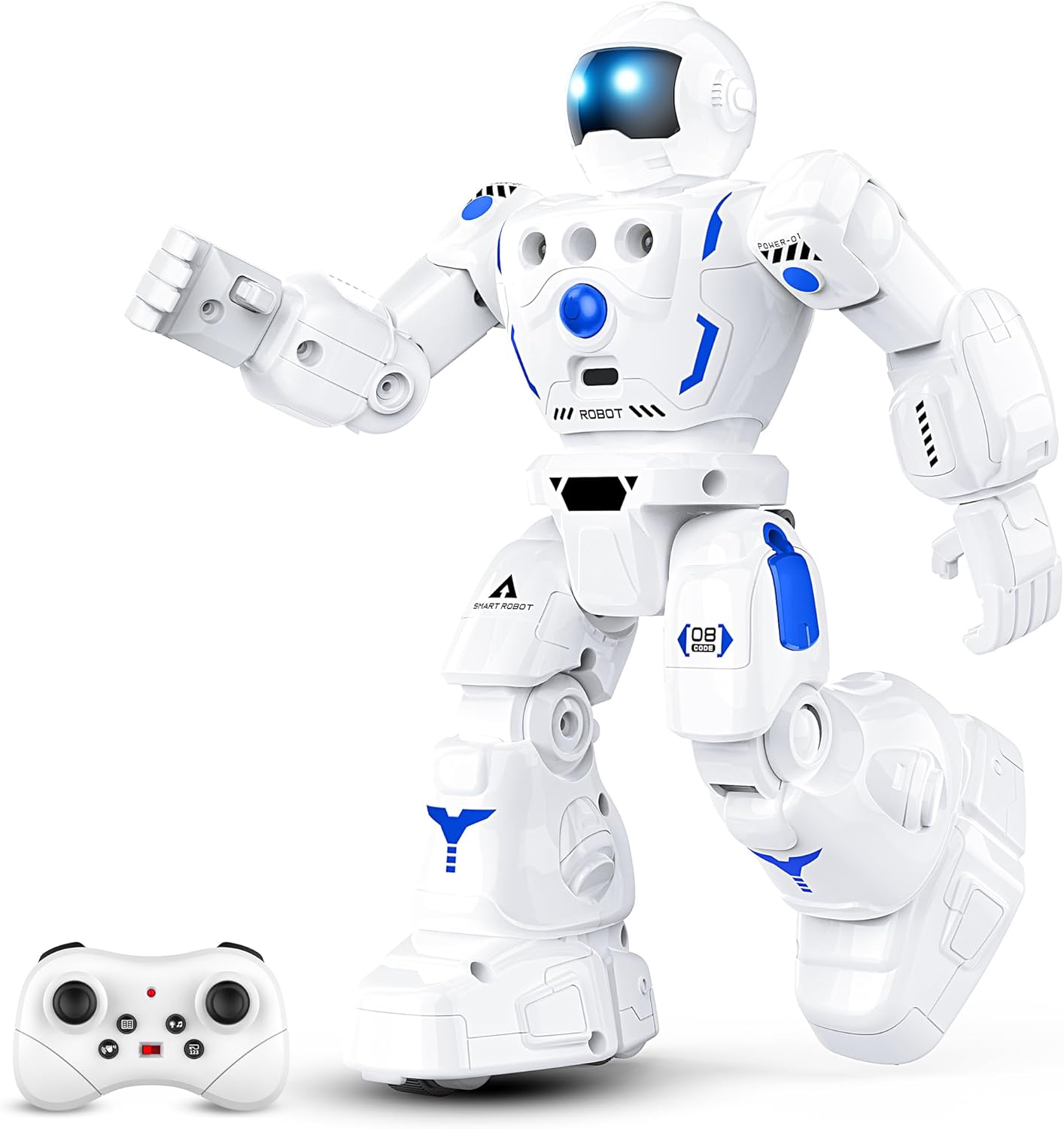 Programmable Remote Control Robot Toys for Kids 3-12 Years