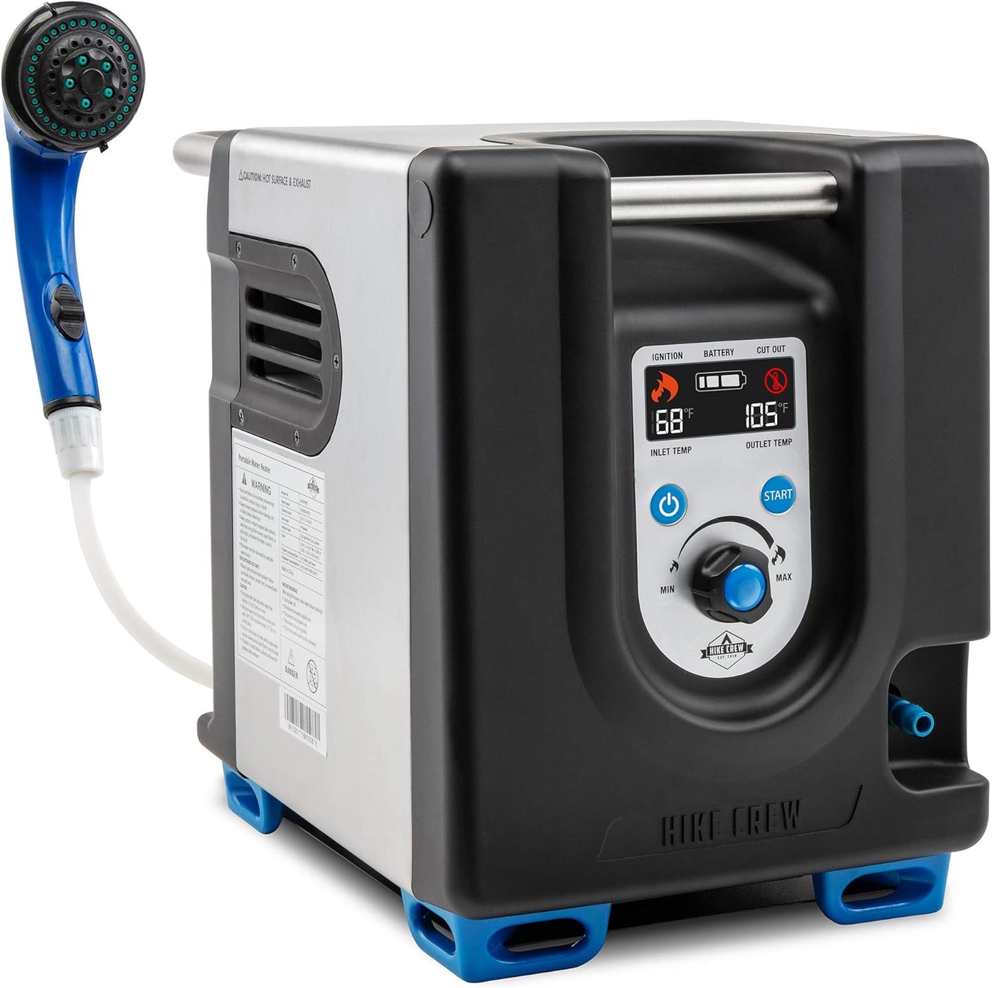 Hike Crew Portable Propane Water Heater | Instant Hot Water