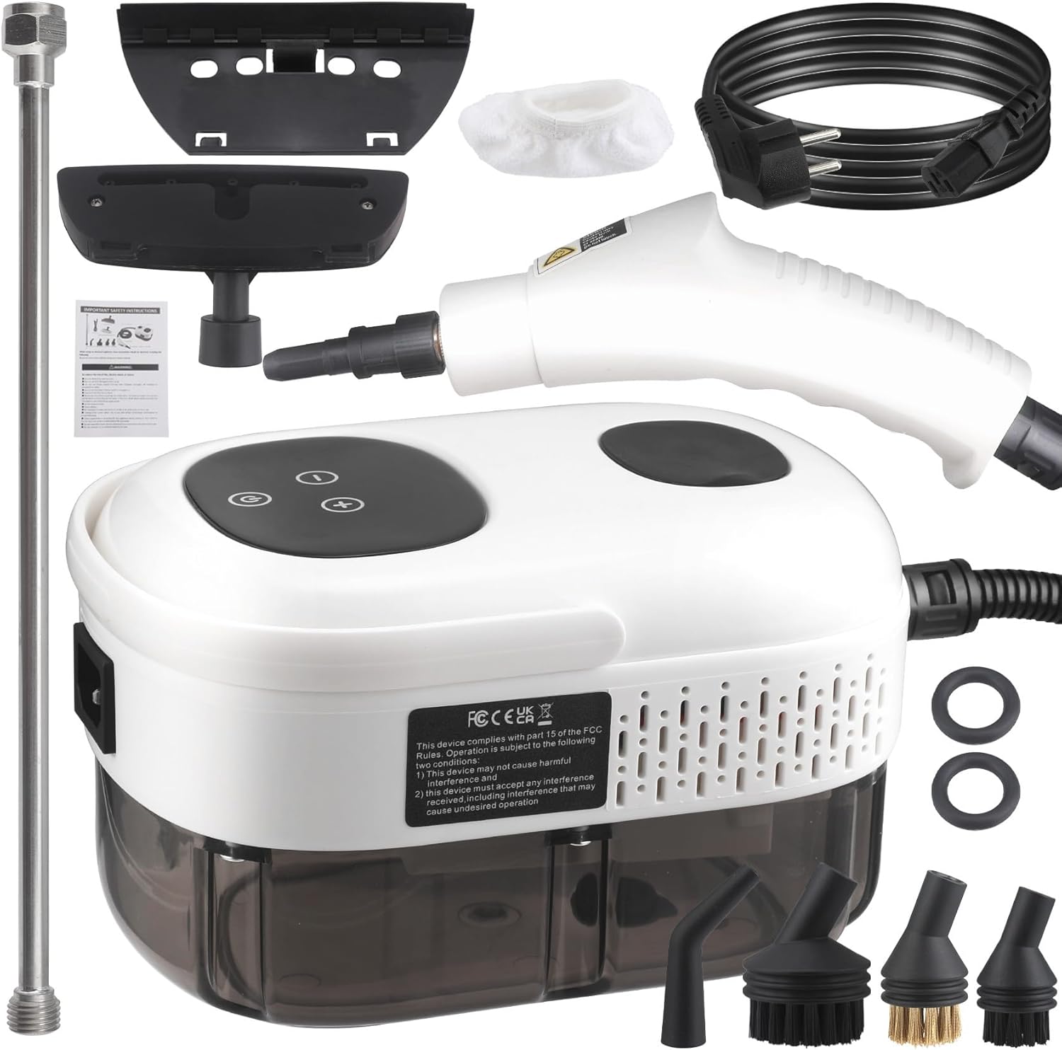 Powerful 2500W Handheld Steam Cleaner