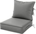 Fade Resistant Outdoor Chair Cushions Set for Comfort and Style