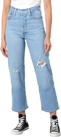 Levi's Women's Ribcage Straight Ankle Jeans - High Rise Straight Fit