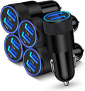 Car Charger Adapter 5pcs - Dual USB 3.4A Fast Car Charger