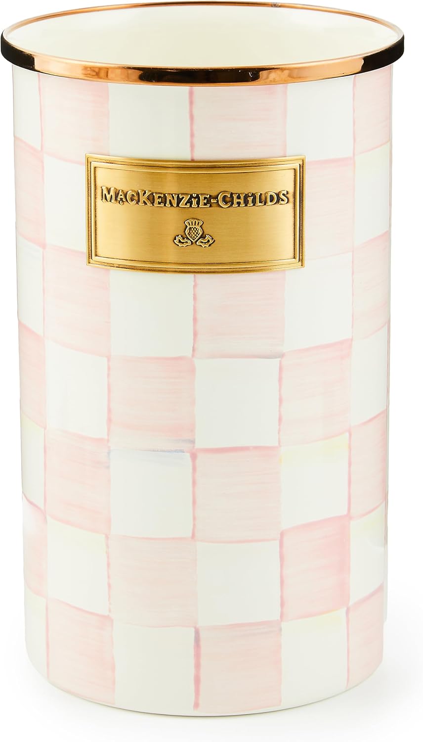 MACKENZIE-CHILDS Enamel Utensil Holder for Stylish Storage