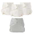 Esembly Cloth Diaper Bundle Set Size 2 - Organic Cotton Inners