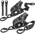 Retractable Ratchet Strap Heavy Duty 10 FT 1800 LB Strength