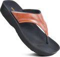 AEROTHOTIC Arch Support Flip Flops for Women - Comfortable All-Day on
