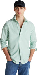 Tommy Hilfiger Long Sleeve Oxford Regular Fit Shirt (Style HQWJ)
