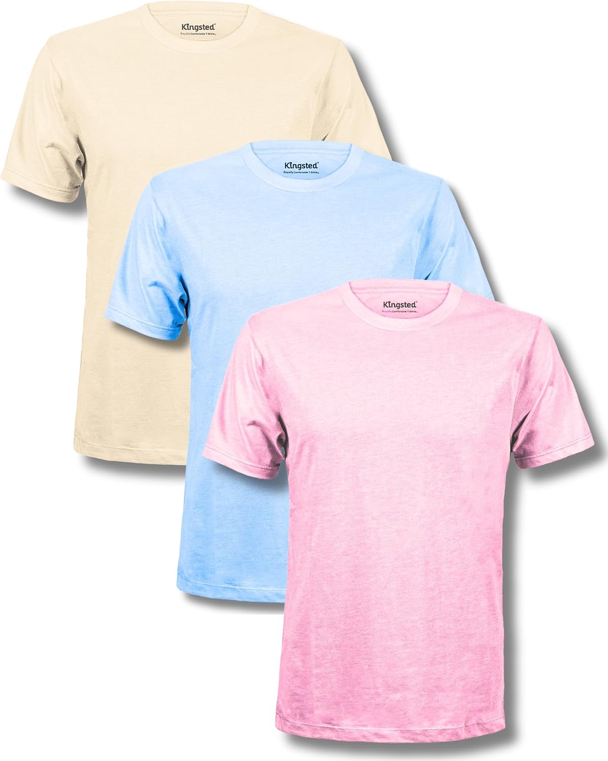 Kingsted T-Shirts for Men Pack - Royally Comfortable Tees
