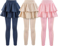 Girls School Uniform Pants Leggings with Skirt Combo (Style 2XSN)