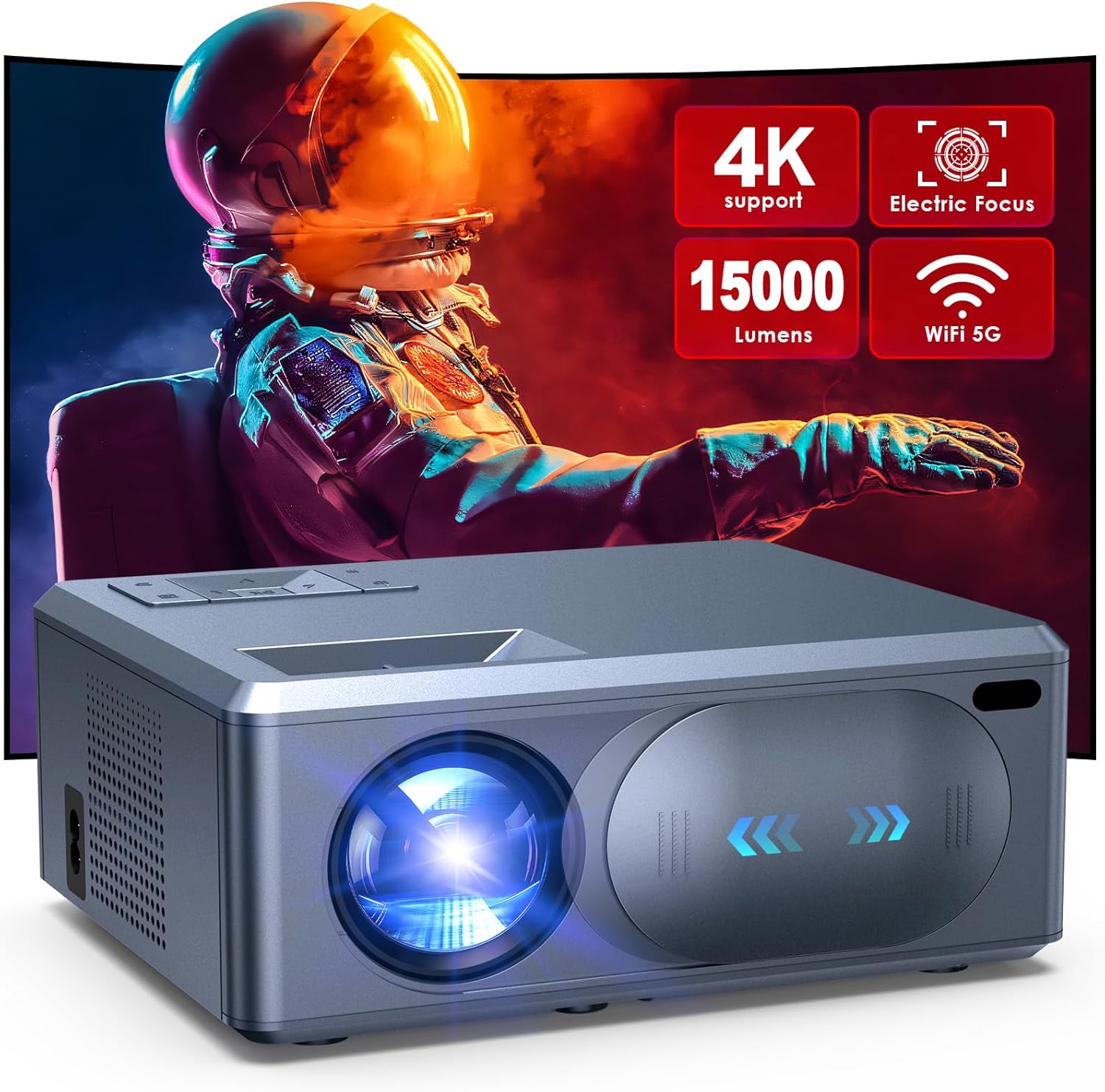 JOWLURK 4K Projector: Ultimate Home Cinema Experience
