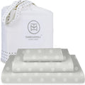 Threadmill Cotton Twin XL Sheet Set - Soft 100% Cotton Jacquard Sheets