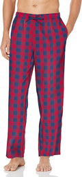 Men's Cotton Plaid Sleep Pajama Pant - Elastic Waist Comfort