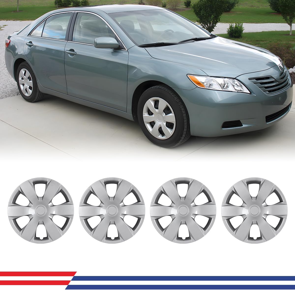 CPW 16 Inch Hubcaps for 2007-2011 Toyota Camry - Set of 4