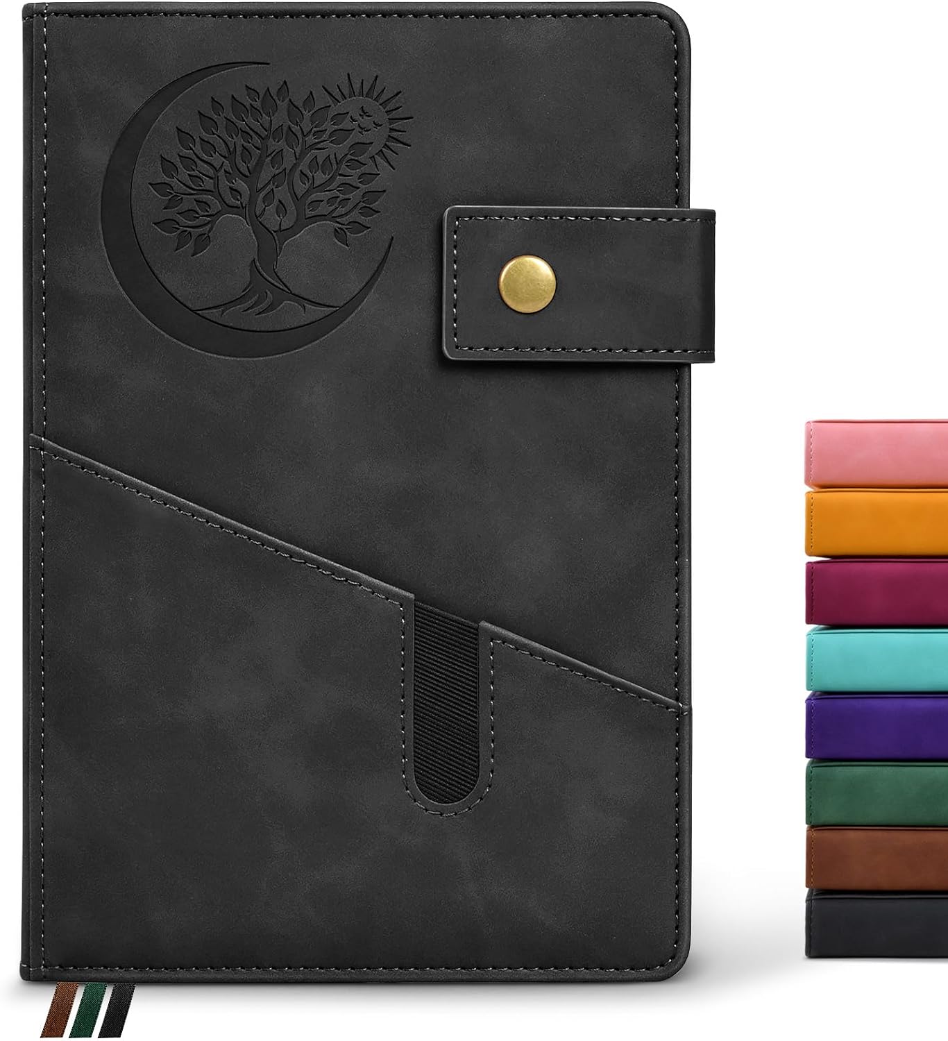 PAIBAS A5 Leather Sketchbook 200 Blank Pages - Unleash your Creativity!
