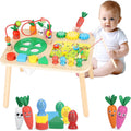 Activity Table Montessori Toys for 1 2 Year Olds - 7-in-1 Sensory Play