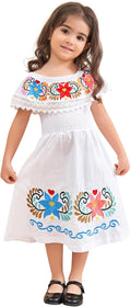 Mexican Dress for Girls Traditional Vestidos Mexicanos Cinco de Mayo