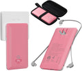10000mAh Portable Charger with Built-in Cables - Travel Ready Power
