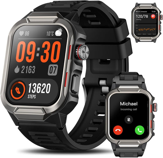 Smart Watches for Men with Fitness Tracking and Bluetooth Calls