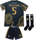 LeenBD Bellingham No 5 Madrid Special Dragoon Edition Kids Jersey Set
