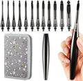 Interchangeable Crochet Hook Set 12 Sizes - Ergonomic Large Handle