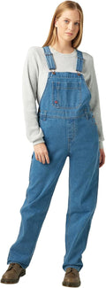 Dickies Women's Denim Bib Overall - Durable Relaxed-Fit Overalls