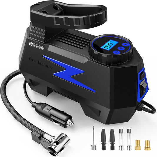 Portable 150PSI Tire Inflator with LED - FADAKWALT