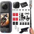 Insta360 X4 Motorcycle Bundle 8K 360 Camera - Portable Action Capture