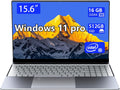 Win11 Laptop Computer 15.6 in N5095 Quad Core 16GB 512GB SSD