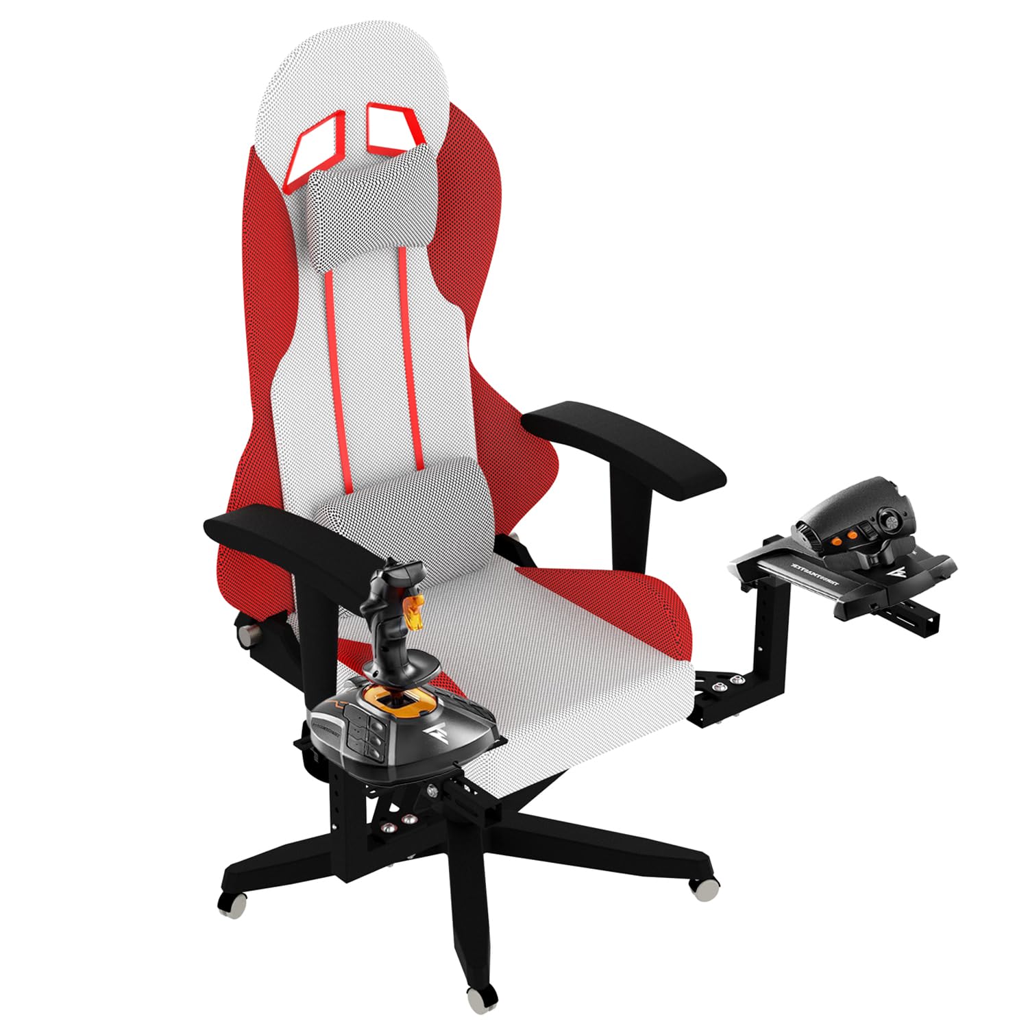 EG STARTS Joystick Chair Mount for Flight Simulation Controllers