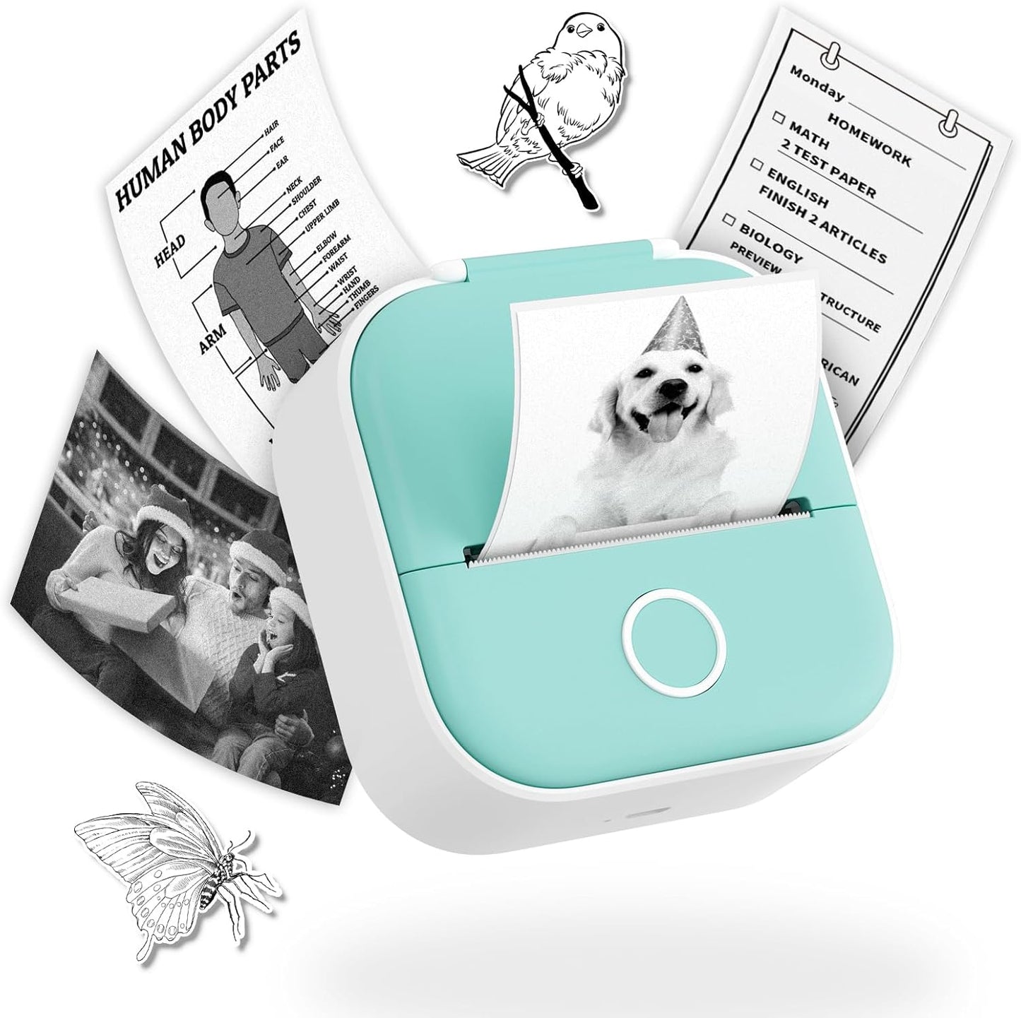 Sticker Maker Printer - DIY Sticky Note Mini Printer