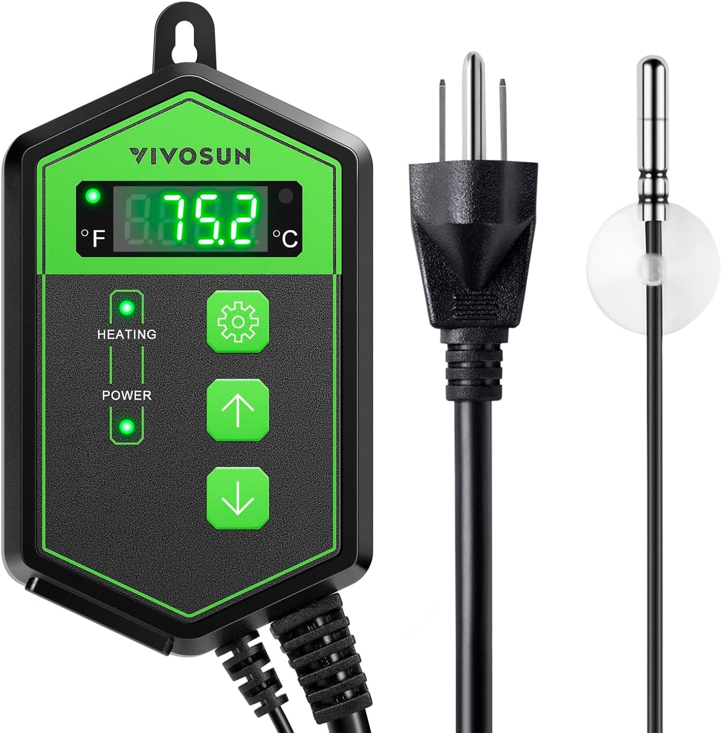 VIVOSUN 1000W Heat Mat Thermostat: Optimal Control