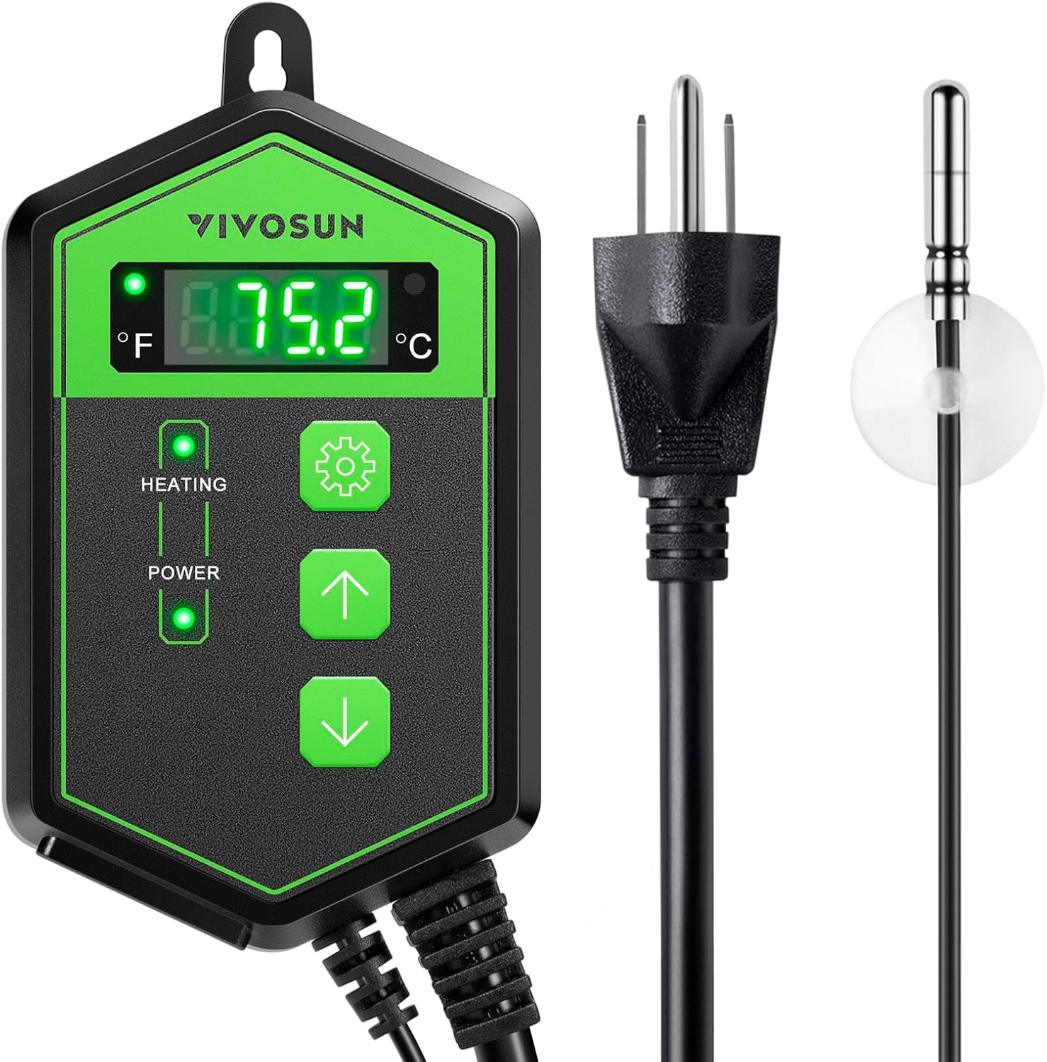 VIVOSUN 1000W Heat Mat Thermostat: Optimal Control