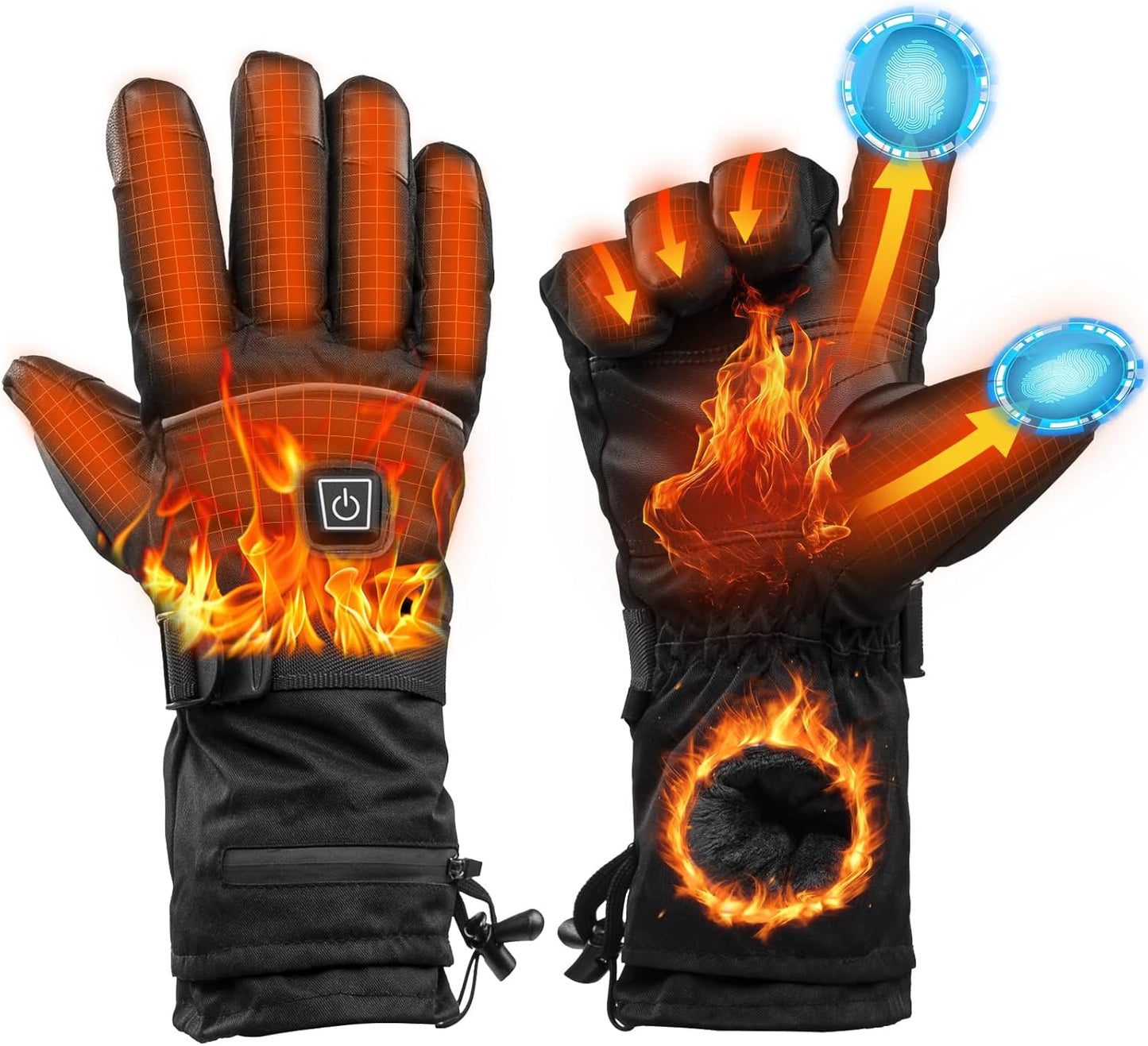 Rechargeable Heated Gloves - Stay Warm Outdoors