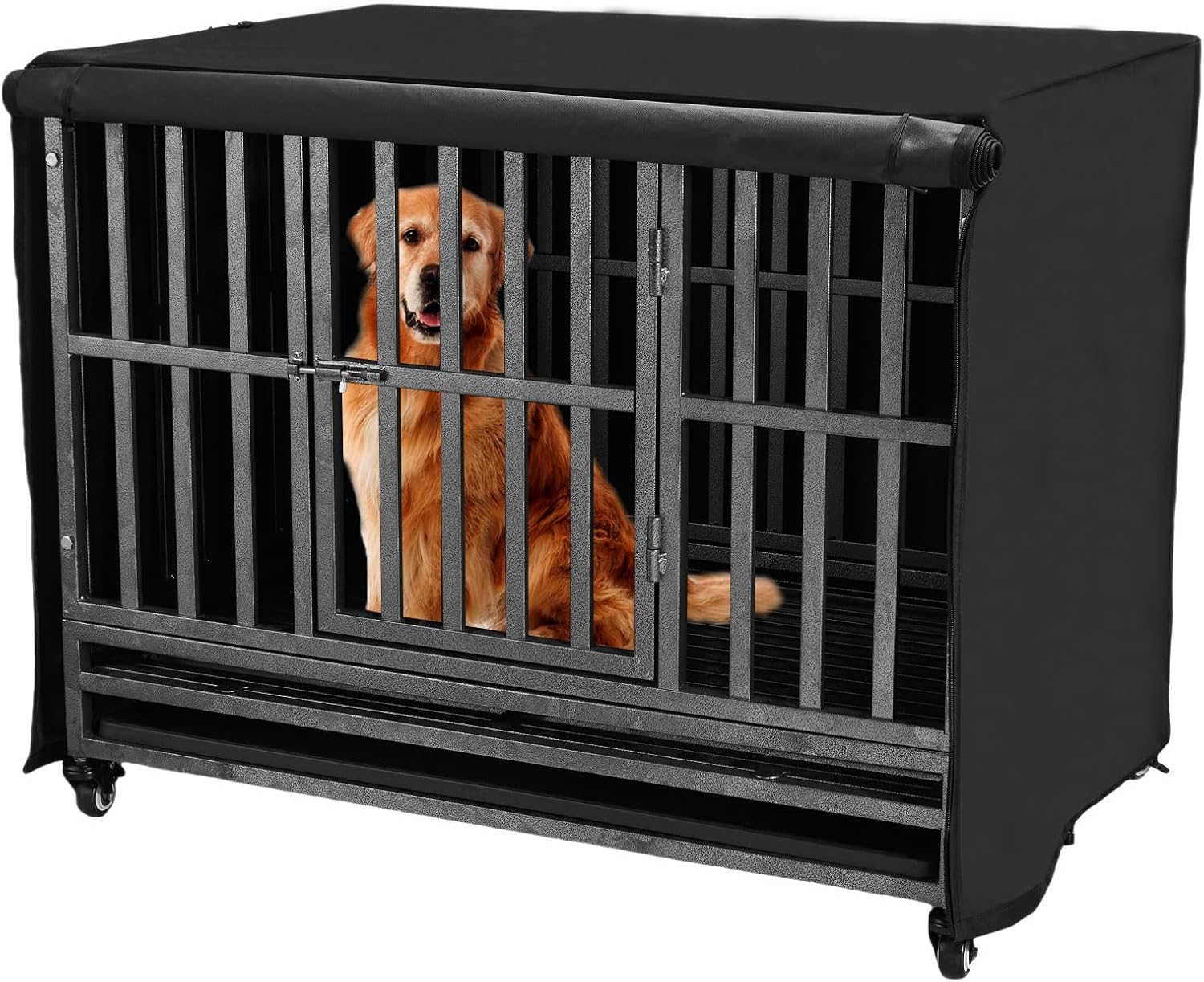 48 Inch Heavy Duty Dog Crate Cover for Ultimate Comfort