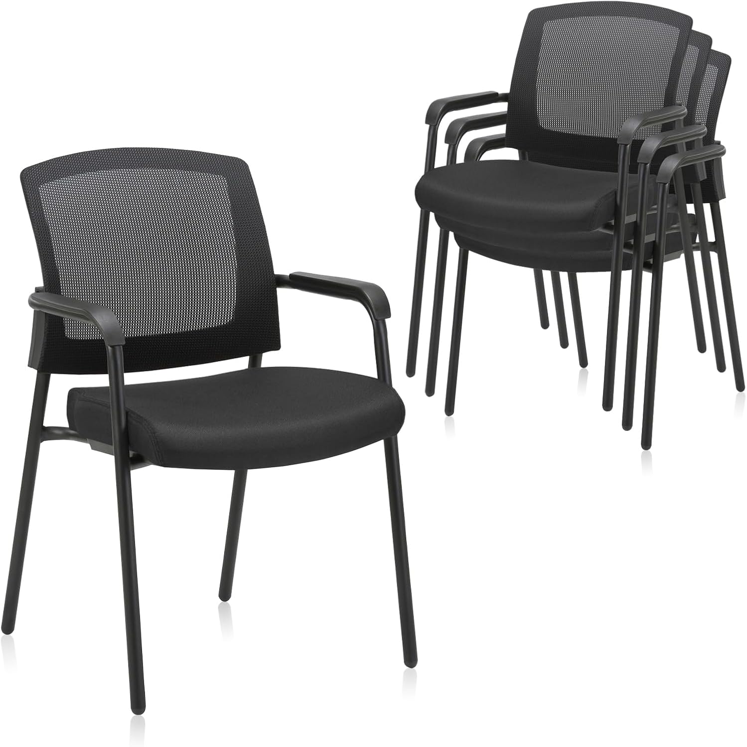 CLATINA Office Reception Guest Chair with Ergonomic Support