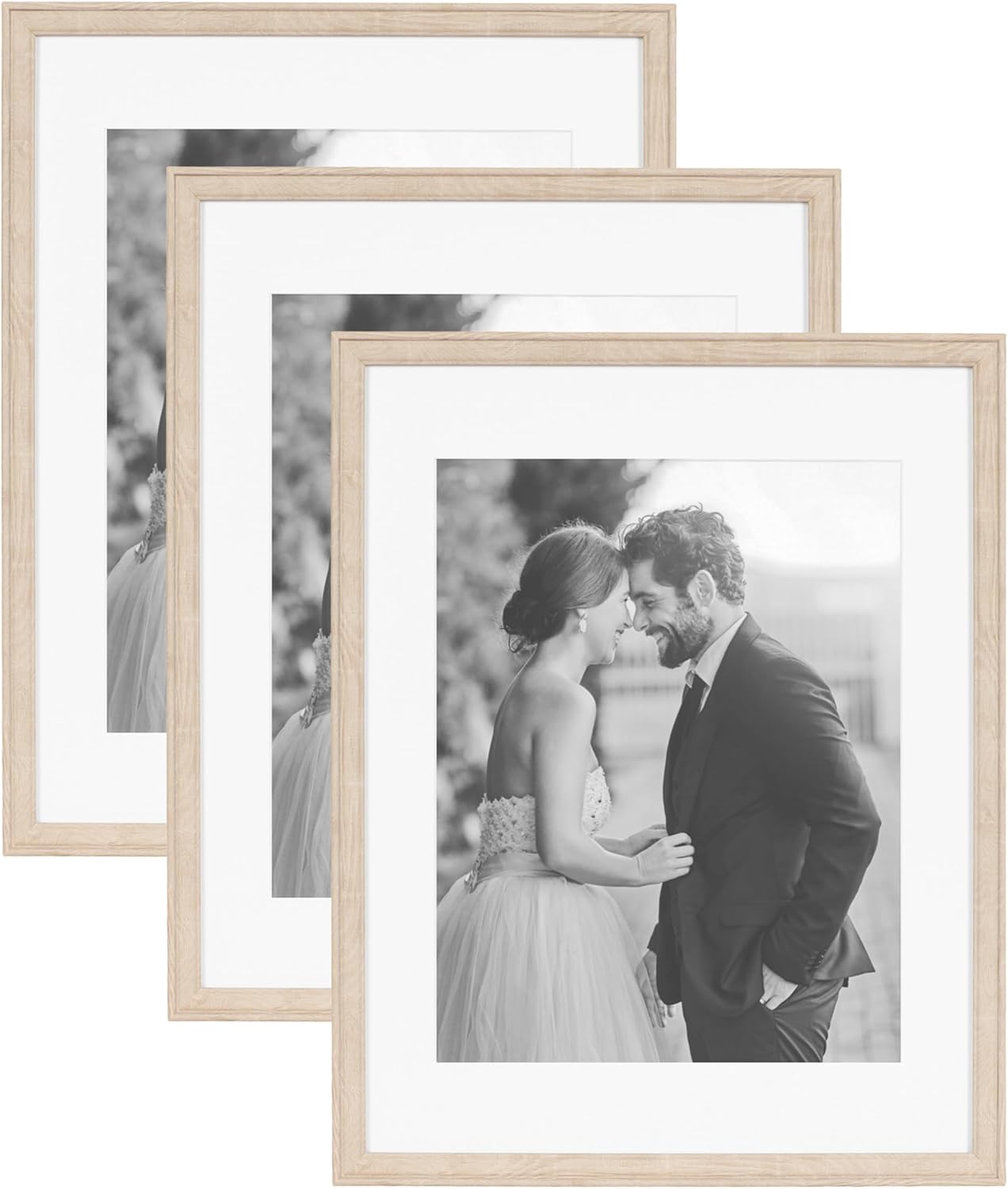 Kate and Laurel Adlynn Rectangle Picture Frame Set for Gallery Wall