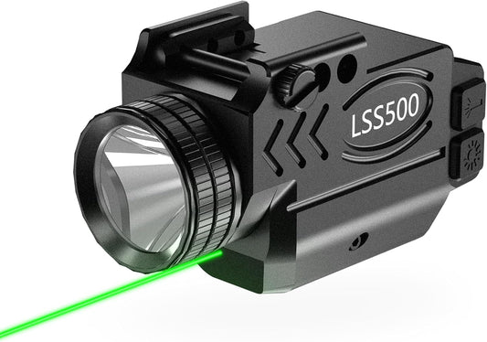 1000 Lumens Tactical Laser Light Combo for Precision Shooting