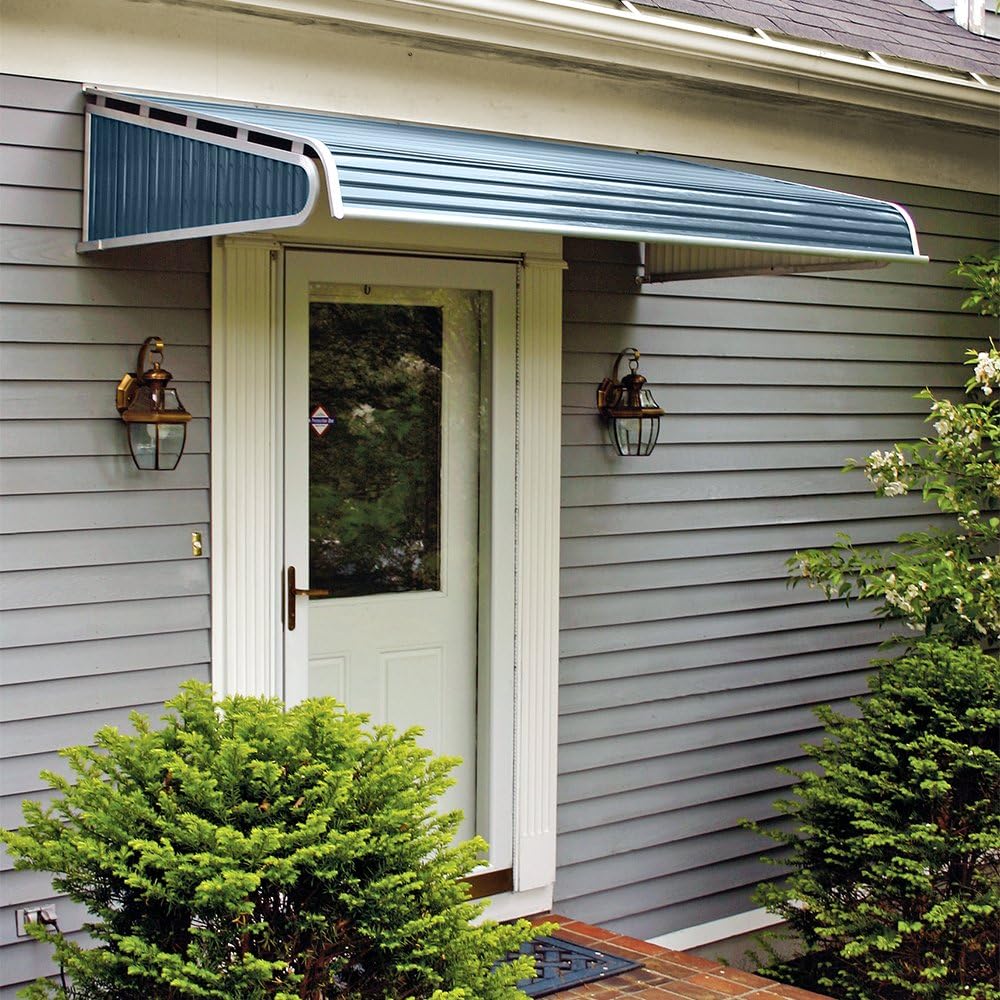 1500 Series Aluminum Door Canopy with Sidewings for Protection