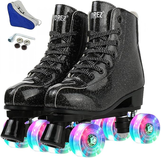 Jessie Roller Skates Premium PU Leather for Women Classic Style