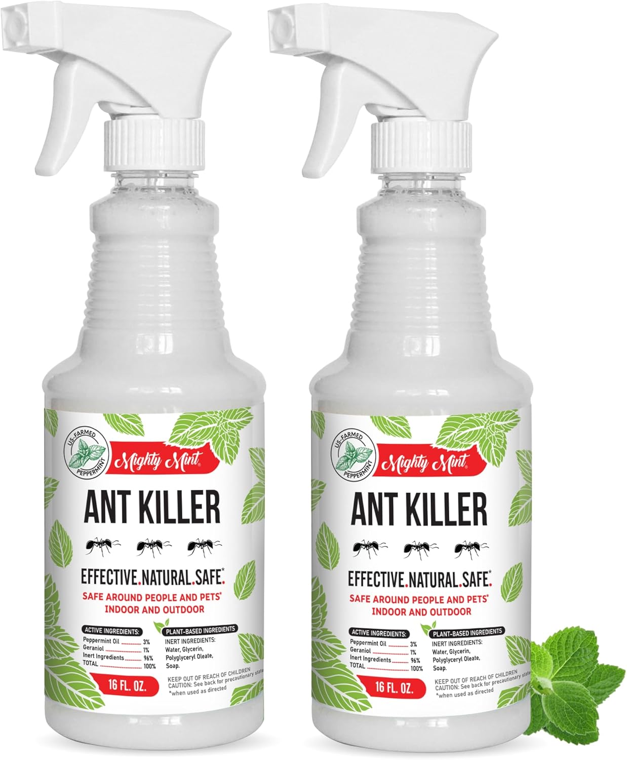Mighty Mint Peppermint Oil Ant Killer Spray for Safe Pest Control