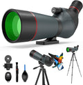 20-60x65 Spotting Scope with Tripod and Phone Adapter - Versatile