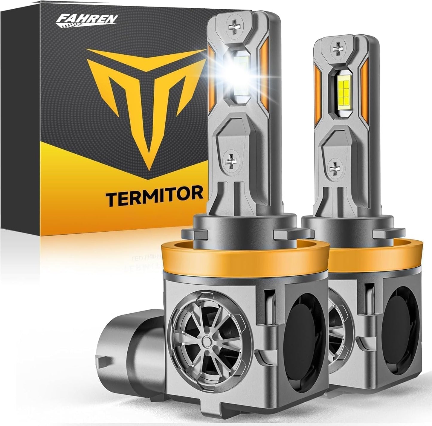 Upgraded H11/H9 Bulbs with 70,000LM Brightness and 85,000 Hours