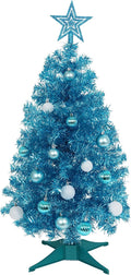 Sunshine Blue Christmas Tree with Light 3ft Artifical Full Christmas