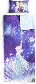 Frozen Kids Slumber Bag and Pillow 54 x 27 in - Cozy Indoor Sleep Set