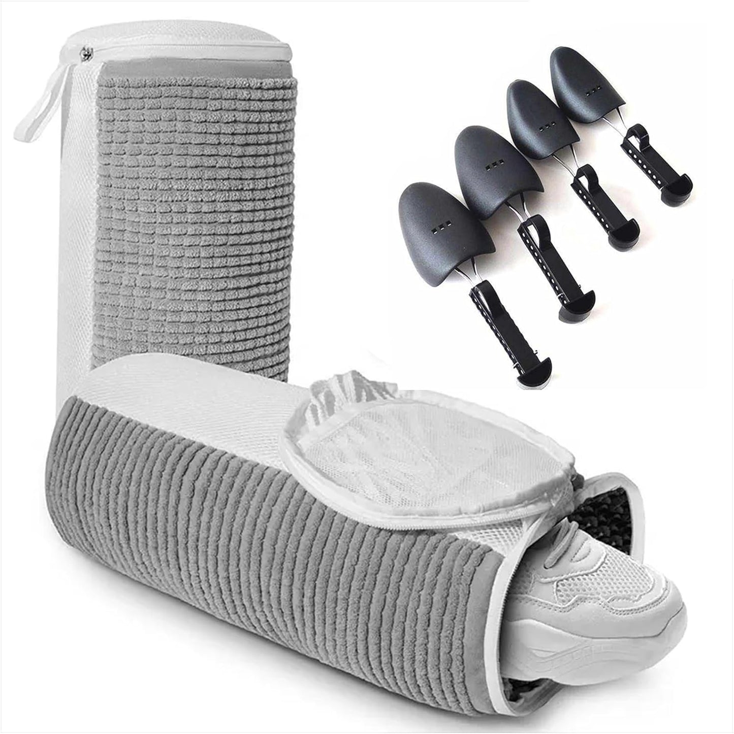 Shoe Washing Bags & Shoe Tree Stretcher - Keep Sneakers Clean!