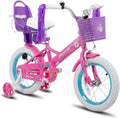 JOYSTAR Little Daisy Kids Bike 14 in - Sturdy, Colorful Ride