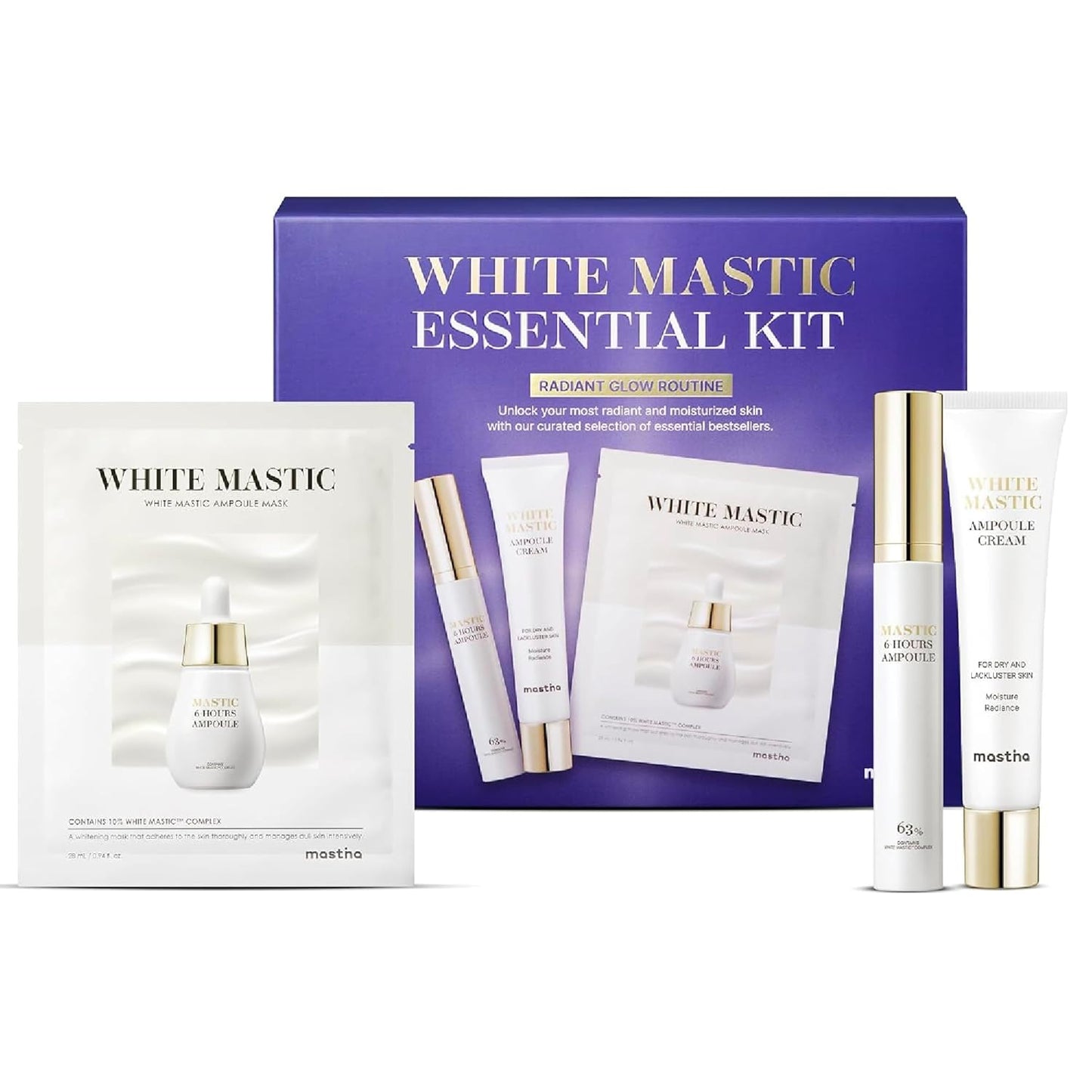 Mastina White Mastic Essential Skin Care Set for Radiant Skin