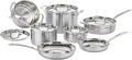 Cuisinart 12-Piece Cookware Set MultiClad Pro - Even Heat, Oven Safe