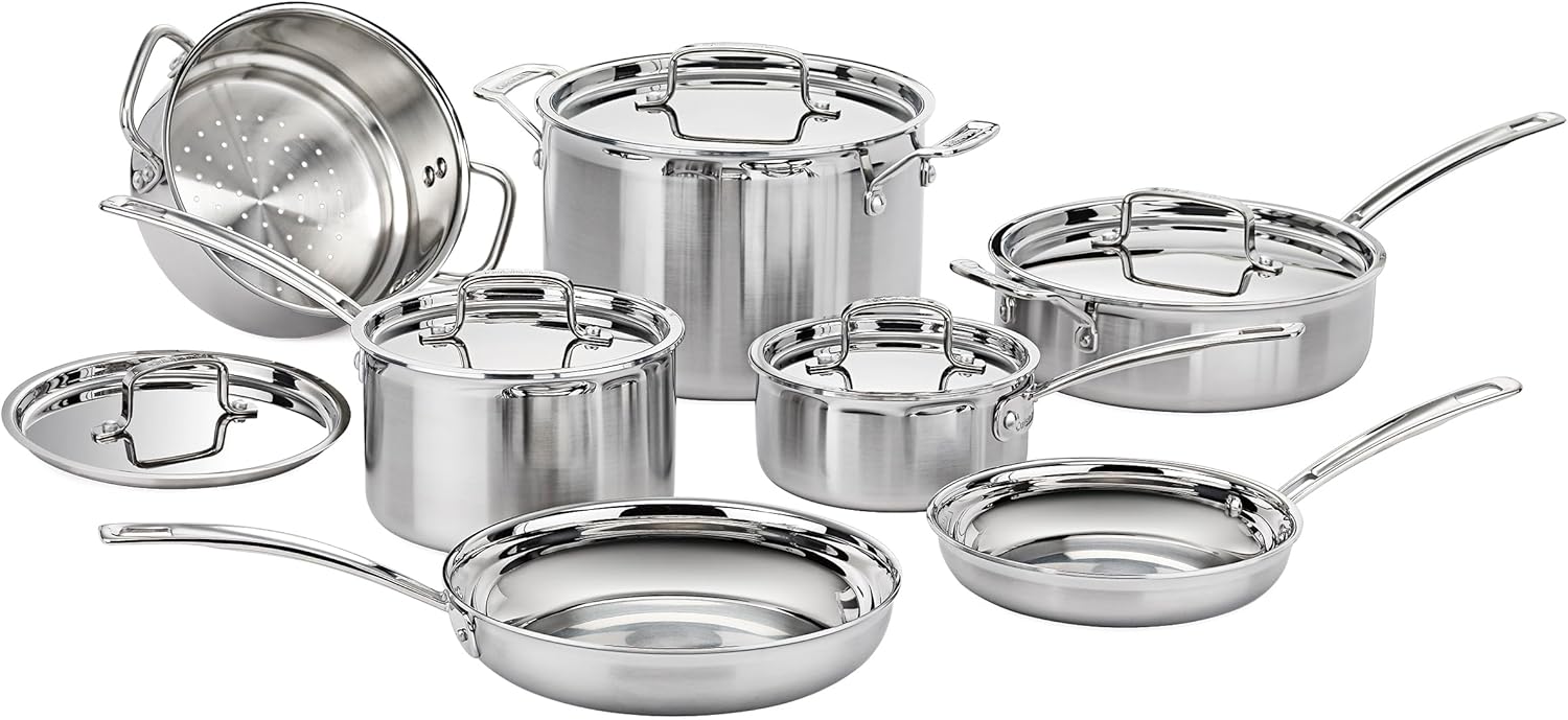 Cuisinart 12-Piece Cookware Set with Heat Surround Technology