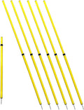 BlueDot Trading Soccer Agility Poles - Telescopic 3ft to 6ft Sets